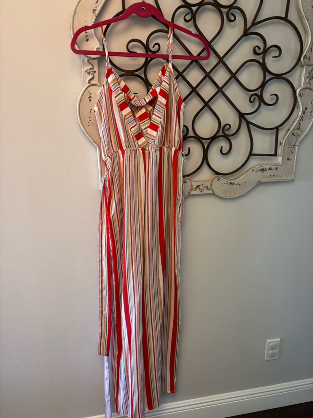 Flying Tomato Striped Multicolor Maxi Jumpsuit